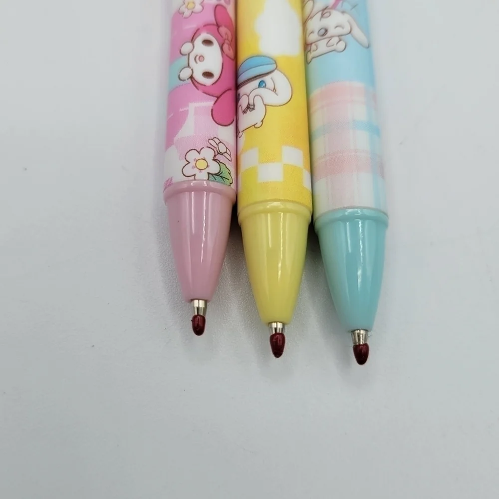 New Sanrio 3 Pack Pen Bundle